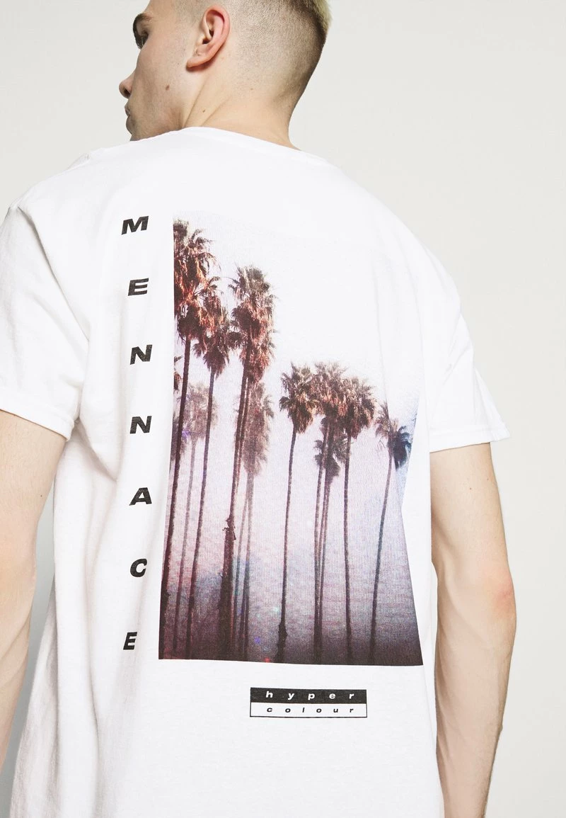 Mennace BREEZE PALM TREE REGULAR - T-Shirt Print - Off White, Herren 6 Mennace BREEZE PALM TREE REGULAR - T-Shirt Print - Off White, Herren – Bild 6