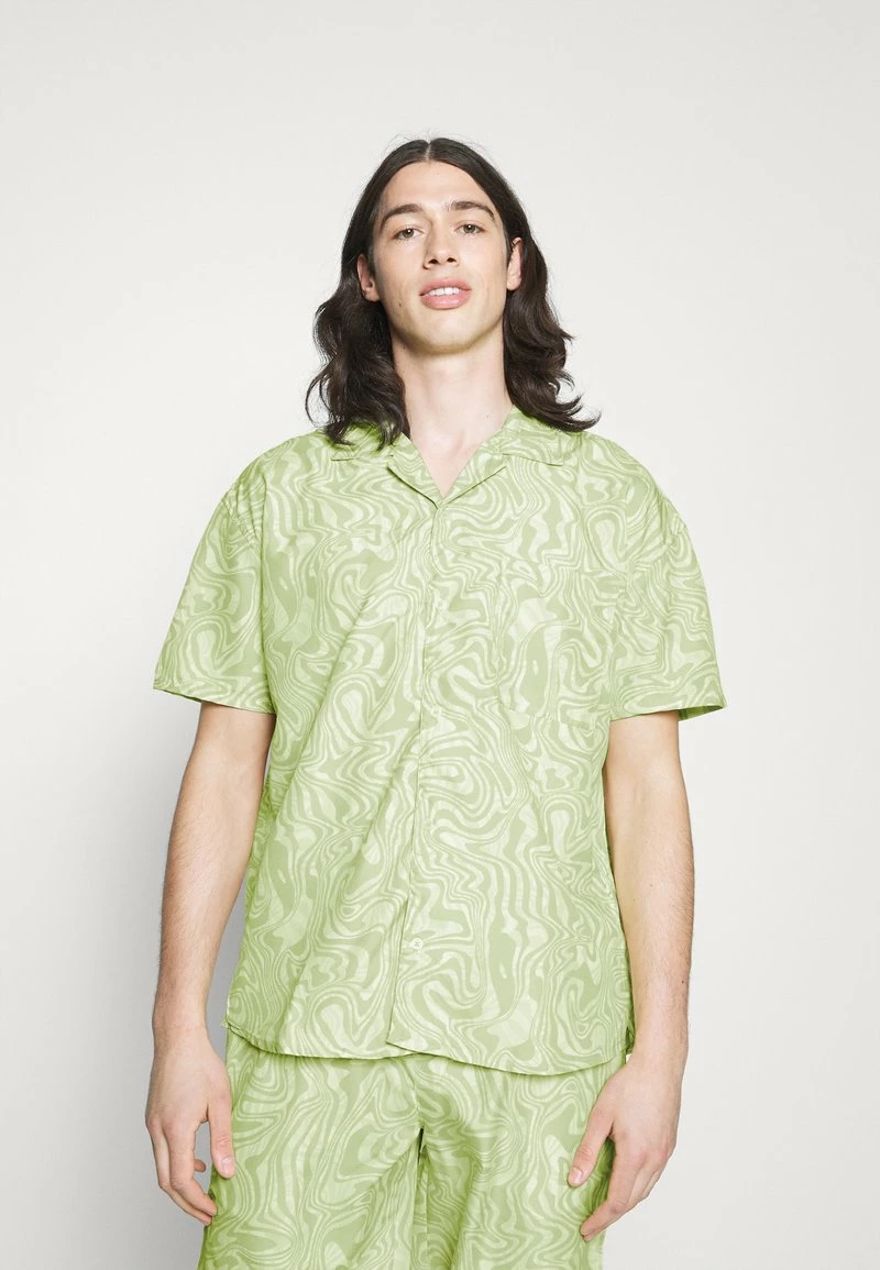 Mennace SWIRL REVERE - Hemd - Yellow, Herren 1 Mennace SWIRL REVERE - Hemd - Yellow, Herren