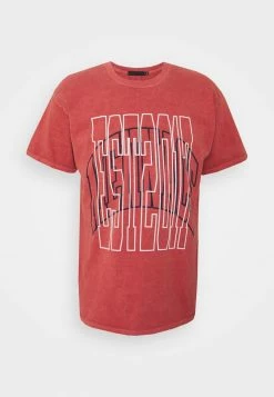 Mennace UNISEX - T-Shirt Print - Burnt Orange