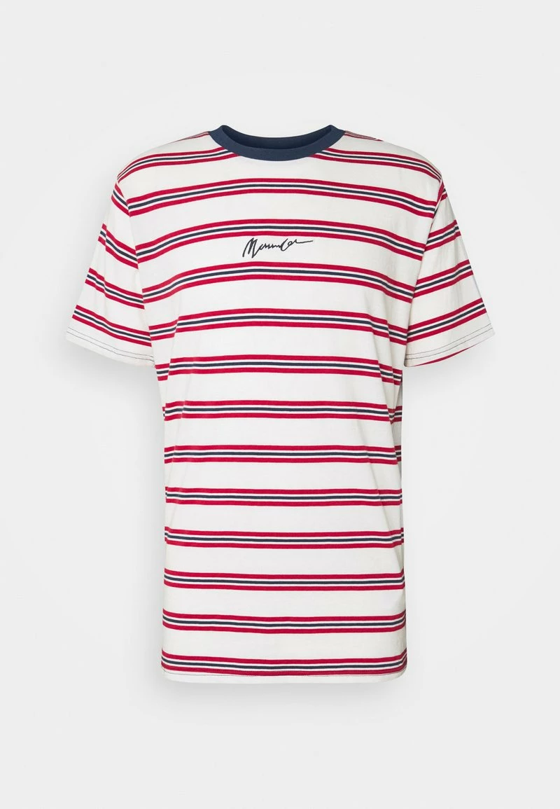 Mennace CLASSIC HORIZONTAL STRIPE UNISEX - T-Shirt Print - White/red 5 Mennace CLASSIC HORIZONTAL STRIPE UNISEX - T-Shirt Print - White/red – Bild 5