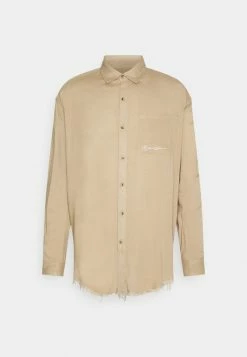 Mennace FRAYED PLAIN UNISEX - Hemd - Light Brown -Mennace Speichern 48e65c27253b4115a1628cb11847be64