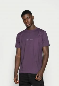 Mennace ESSENTIAL SIG UNISEX - T-Shirt Basic - Purple