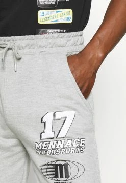 Mennace UNISEX LOGO REGULAR - Jogginghose - Light Grey -Mennace Speichern 4c32fc8b45074aa89e7a4c8c9eeca7bc