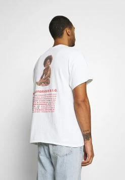 Mennace BIGGIE BACK OVERSIZED WASHED TEE - T-Shirt Print - White Washed, Herren -Mennace Speichern 4ea3c695b0d64eea88c72b3355500a58