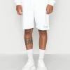 Mennace PLAYBOY SIGNATURE MID LENGTH UNISEX - Shorts - White