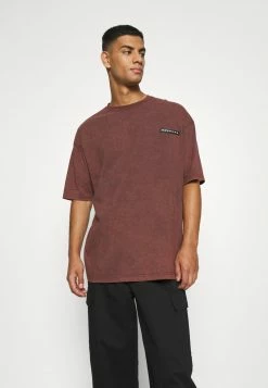 Mennace T-Shirt Basic - Brown, Herren