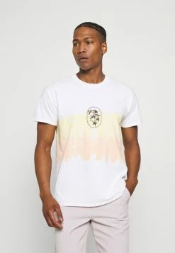 Mennace HAVANA TIE DYE SHIRT - T-Shirt Print - White, Herren