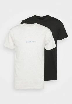 Mennace ESSENTIAL REGULAR UNISEX 2 PACK - T-Shirt Basic - Multi Coloured -Mennace Speichern 58b822a5baeb41e991525bb3bf85c3dc