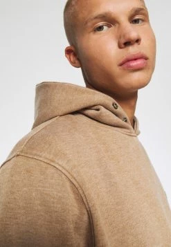 Mennace STONE WASH HOODIE UNISEX - Sweatshirt - Light Brown -Mennace Speichern 58b9f434230d4235ac856fd04cb6d26a