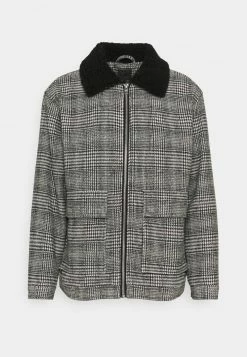 Mennace HENNESSEY BORG COLLAR JACKET - Leichte Jacke - Multi, Herren -Mennace Speichern 59308c2025724e6ba5ce36d1161eeca5