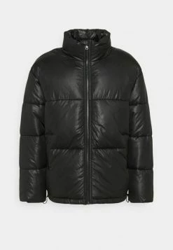 Mennace MIRROR PUFFER JACKET - Winterjacke - Black, Herren -Mennace Speichern 5cb07a7600d74013b70ed43d1d888ea3