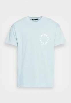 MENNACE CIRCULAR LOGO PRINT UNISEX - T-Shirt Print - Light Blue -Mennace Speichern 5e390aa2a3da4af2bcccb6a3495e5b08