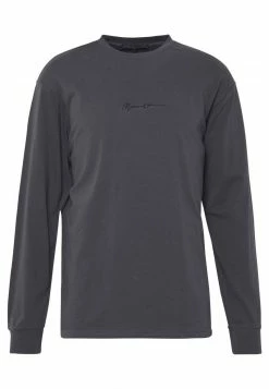 Mennace ESSENTIAL SIGNATURE TEE - Langarmshirt - Charcoal, Herren -Mennace Speichern 5f271312d8ff4f0fa41a4546c840b404