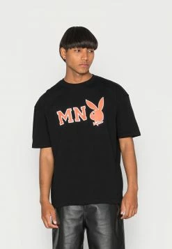Mennace PLAYBOY BUNNY UNISEX - T-Shirt Print - Black -Mennace Speichern 606b1f9ad96144efbd3f029adfa191f2
