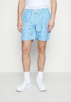 Mennace SWIRL PRINT SWIM - Shorts - Blue, Herren