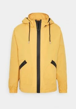 Mennace WASHED TECH JACKET - Leichte Jacke - Orange, Herren -Mennace Speichern 656135255b2b4bf4a1ed85eb49ff4868