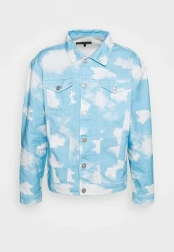 Mennace CLOUD DYE TRUCKER JACKET - Jeansjacke - Blue, Herren -Mennace Speichern 67c38f020801496daa4011f035aedf46