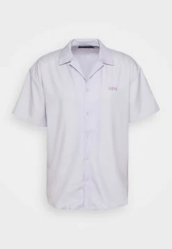 Mennace SATEEN REVERE SHIRT - Hemd - Lilac, Herren -Mennace Speichern 6a863cb1888a4ff0a94d07b9634ab70a
