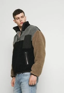 Mennace HENNESSEY OVERHEAD BORG JACKET - Winterjacke - Black, Herren -Mennace Speichern 6bcff0377e9d4540a7bb26c6ce3bcb97