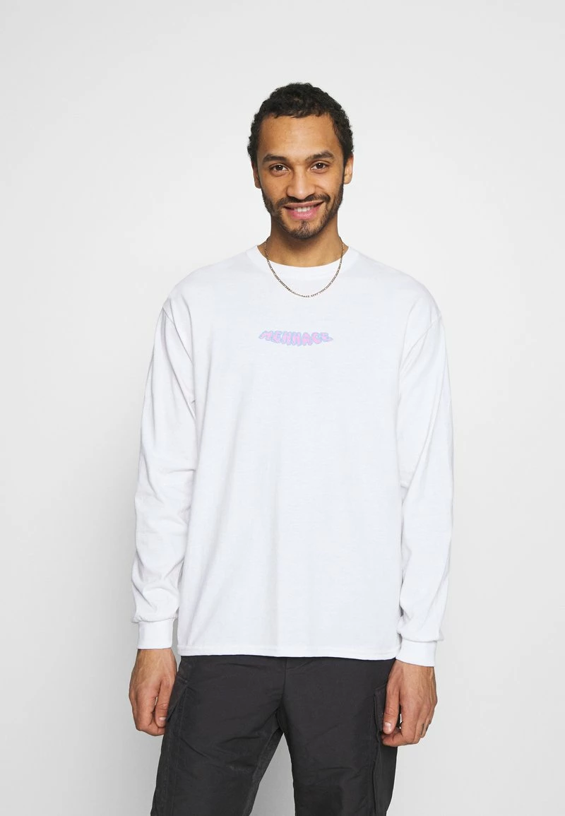 MENNACE WORLDWIDE - Langarmshirt - White, Herren 1 MENNACE WORLDWIDE - Langarmshirt - White, Herren