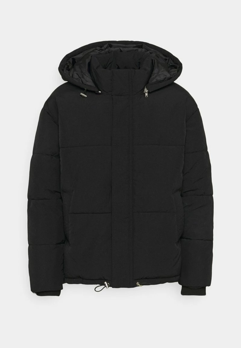 Mennace HENNESSEY OVERSIZED HOODED PUFFER JACKET - Winterjacke - Black, Herren 6 Mennace HENNESSEY OVERSIZED HOODED PUFFER JACKET - Winterjacke - Black, Herren – Bild 6