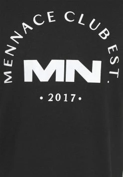 Mennace CLUB EST - T-Shirt Print - Black, Unisex -Mennace Speichern 6d7660af62da47debdf7792020f48885
