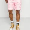 Mennace CONTRAST STRIPE - Shorts - Pink, Herren
