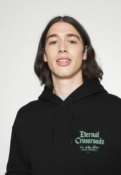 Mennace ETERNAL CROSSROADS HOODIE - Sweatshirt - Black, Herren -Mennace Speichern 7148cd8bf3d4442c82c3c89350c28d21