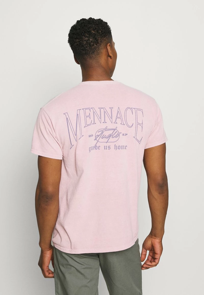 MENNACE TRACK GUIDE REGULAR - T-Shirt Print - Pink, Herren 1 MENNACE TRACK GUIDE REGULAR - T-Shirt Print - Pink, Herren