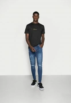 Mennace 2 PACK - T-Shirt Print - Black/white, Unisex