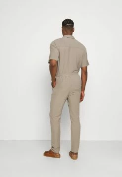 Mennace CRINKLE TAPERED JOGGER - Stoffhose - Cream, Herren -Mennace Speichern 7dca1427bac44bc986a58b39c116728a