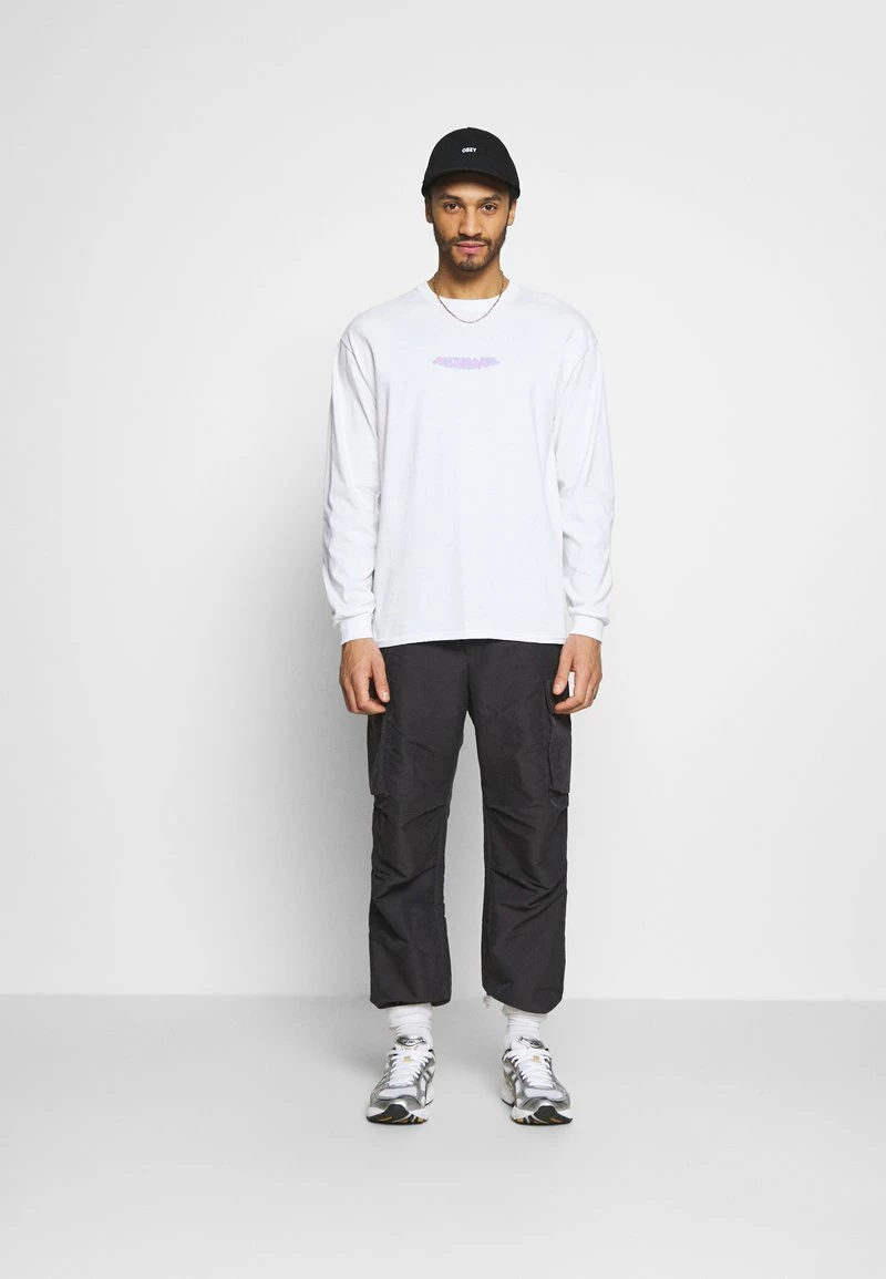 MENNACE WORLDWIDE - Langarmshirt - White, Herren 2 MENNACE WORLDWIDE - Langarmshirt - White, Herren – Bild 2