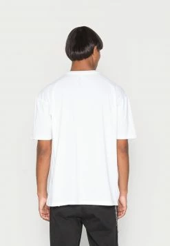 MENNACE TOWELLING APPLIQUE LOGO UNISEX - T-Shirt Basic - White -Mennace Speichern 80b94e65d2924714ac8a2921b8ee7532