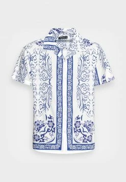 MENNACE FLORAL REVERE - Hemd - White, Herren -Mennace Speichern 81c7112098a9436e997b268056f8d589