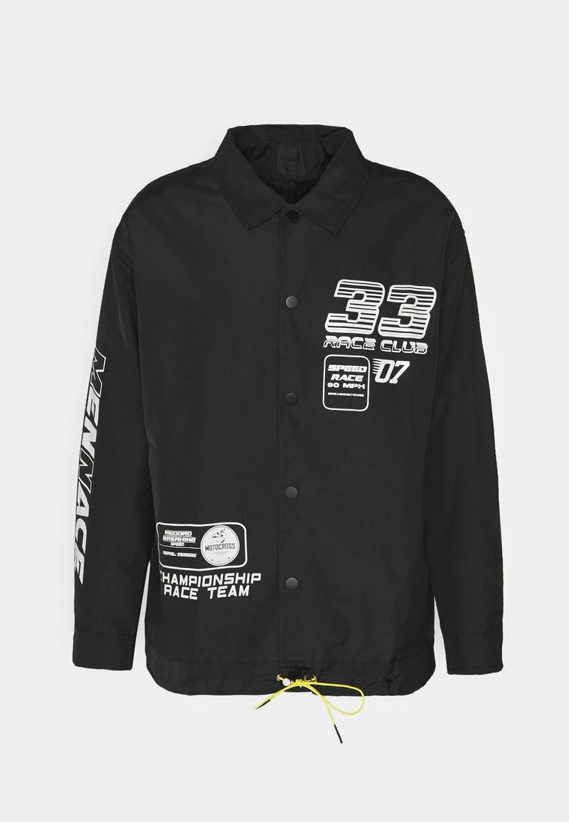 Mennace BOYS CLUB COACH JACKET - Leichte Jacke - Black, Herren 5 Mennace BOYS CLUB COACH JACKET - Leichte Jacke - Black, Herren – Bild 5