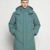 Mennace EVIAN QUILTED MID LENGTH PUFFER JACKET UNISEX - Wintermantel - Green