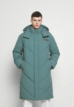 Mennace EVIAN QUILTED MID LENGTH PUFFER JACKET UNISEX - Wintermantel - Green