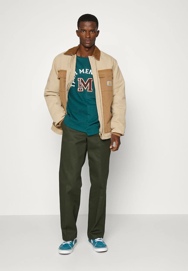 Mennace TEAM SPLICED UNISEX - Sweatshirt - Green 2 Mennace TEAM SPLICED UNISEX - Sweatshirt - Green – Bild 2