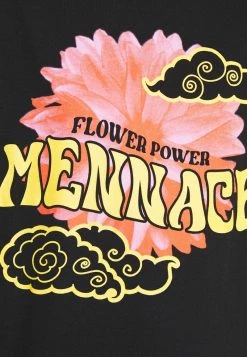 Mennace SUNDAZE FLOWER CLOUD - T-Shirt Print - Black, Herren -Mennace Speichern 89509e178fa1461899bf91219cba9fc7