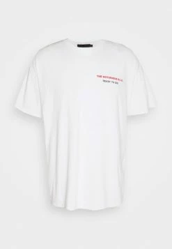 Mennace BIGGIE BACK OVERSIZED WASHED TEE - T-Shirt Print - White Washed, Herren -Mennace Speichern 8c99a7c084b9452a920d1687ea036c2c