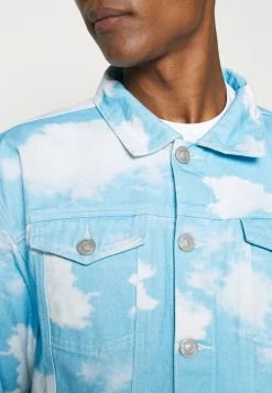 Mennace CLOUD DYE TRUCKER JACKET - Jeansjacke - Blue, Herren -Mennace Speichern 8feb9a43cbbe40099861c7eb38330e4c