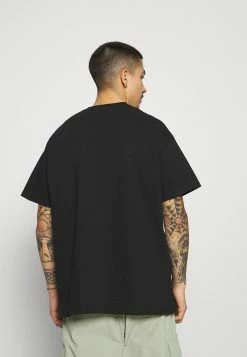 Mennace BURNING HOOP - T-Shirt Print - Black, Herren -Mennace Speichern 90b7167de6884de19c312d884a2e0b92