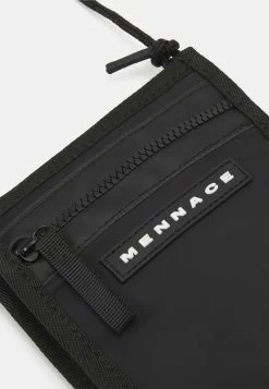 Mennace ZIP NECK POUCH UNISEX - Umhängetasche - Black -Mennace Speichern 90fae9a820904ccd88eb8b4a7e19204c