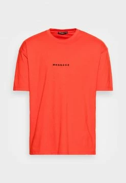 MENNACE ESSENTIAL UNISEX - T-Shirt Basic - Red -Mennace Speichern 93eaa5af870445f89fc847863c722568