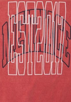 Mennace UNISEX - T-Shirt Print - Burnt Orange -Mennace Speichern 942379cbf462422fad717864932e6c41