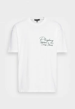 Mennace PLAYBOY SIGNATURE BUNNYRELAXED UNISEX - T-Shirt Print - White -Mennace Speichern 95e5f33c6f46460484d17f12845c7da6