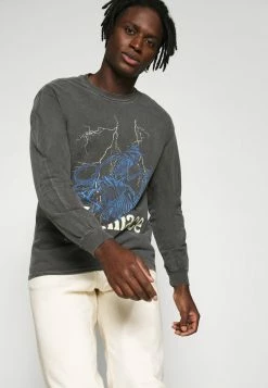 Mennace SKELETAL MULE - Langarmshirt - Dark Grey, Herren -Mennace Speichern 96bb4a70d480401e8c01cd488ca8089d