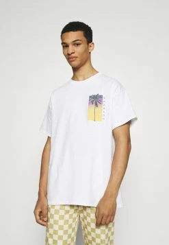 Mennace SUNDAZE BOULEVARD - T-Shirt Print - White, Herren