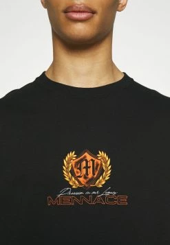 Mennace FLAME CAR REGULAR - T-Shirt Print - Black, Herren -Mennace Speichern 9a4a857b64d14d0dbd2a3f4448246e0c