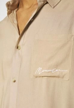 Mennace FRAYED PLAIN UNISEX - Hemd - Light Brown -Mennace Speichern 9abf64c7c9f546e58cd631da329c1c49